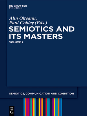 cover image of Semiotics and its Masters. Volume 2